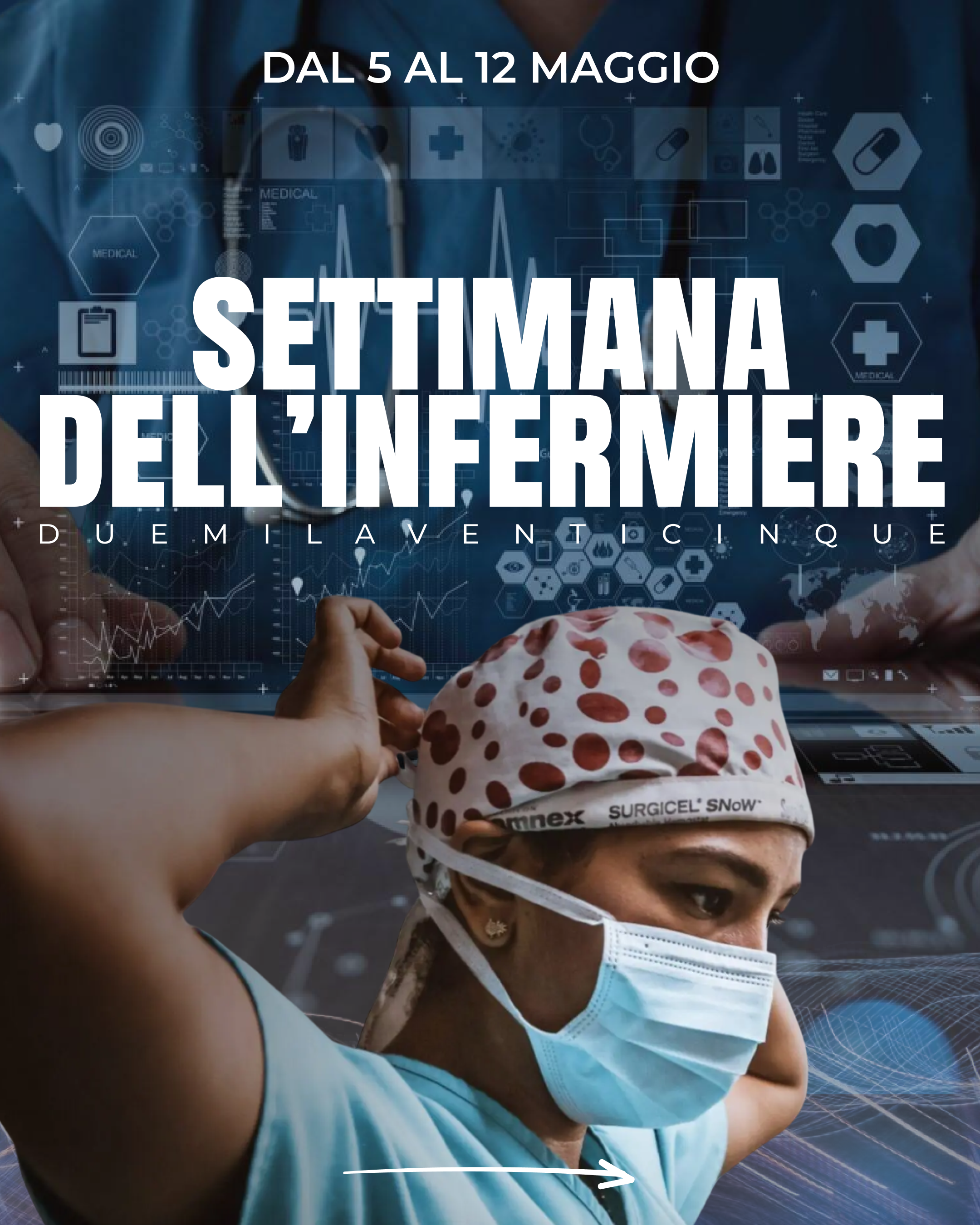Scopri di più sull'articolo SETTIMANA DELL’INFERMIERE 2025 Oltre la cura: sostenibilità, innovazione e inclusività in infermieristica