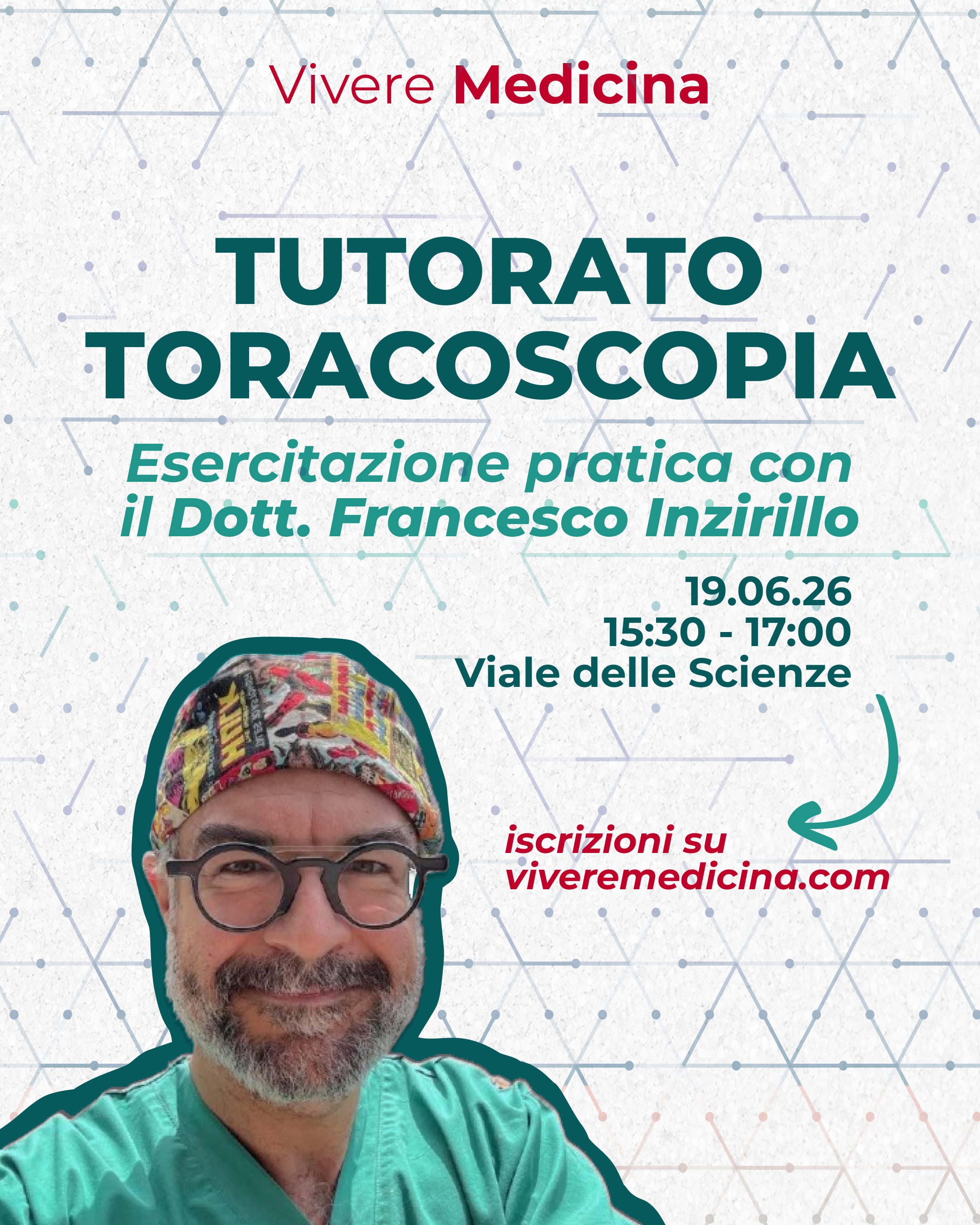 ⚕️TUTORATO DI TORACOSCOPIA CON IL DOTT. INZIRILLO⚕️