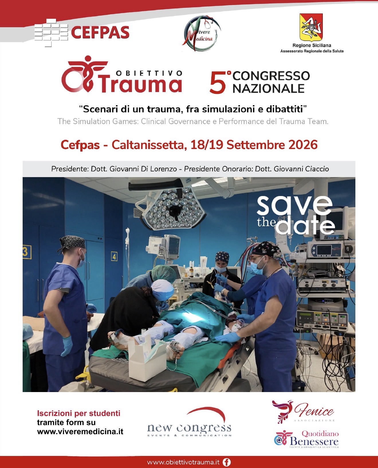 5° Congresso Nazionale “Obiettivo Trauma”: Un’ occasione di simulazione e formazione per i professionisti di domani